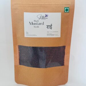 Rajasthan Black Mustard – India’s Pungent Flavor Powerhouse – 200g