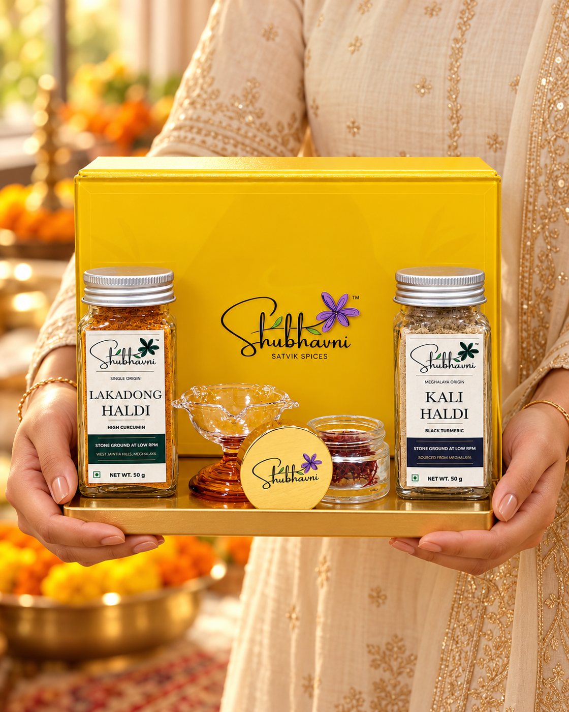 Shubhavni Celebration Box being handed over as a Diwali gift
